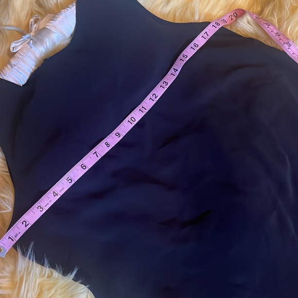 EILEEN FISHER SILK GEORGETTE CREPE BALLET NECK BLOUSE - Picture 6 of 9